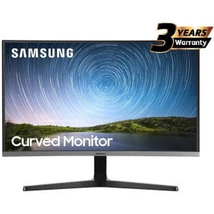 Samsung 32 CR500 Curved Monitor FHD (1920X1080) VA 75Hz 4Ms(GTG) , AMD FreeSync , Bezel-Less Design