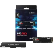 Samsung 990 PRO 2TB PCle 4.0 NVMe M.2 (2280) Internal Solid State Drive (SSD) up to 7450 MB/s