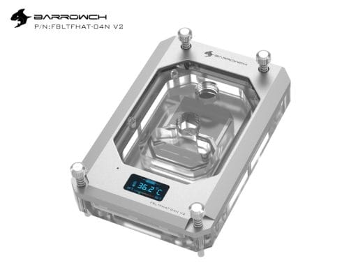 Barrowch X399 AMD Threadripper Color screen version of Digital display CPU Water Block with multi mode
