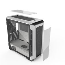 Phanteks Eclipse P600S Silent ATX Case,Tempered Glass, Glacier White