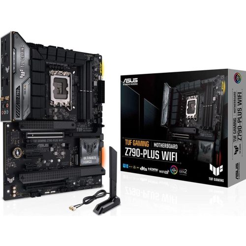 ASUS TUF GAMING Z790-PLUS (WiFi 6E), Intel 13th 12th Series, LGA 1700DDR5PCIe 5.04xM.2 - ATX Gaming MotherBoard