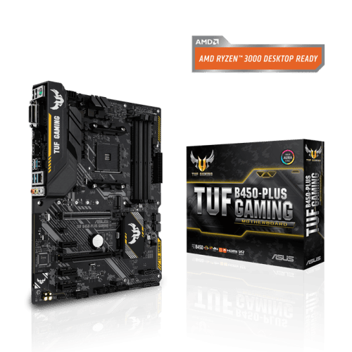 ASUS TUF B450-Plus Gaming Motherboard (ATX)
