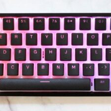 Ducky Seamless Legend Pudding KEYCAPS Set 108 keys PBT Double-shot/Seamless Font/Shine Through