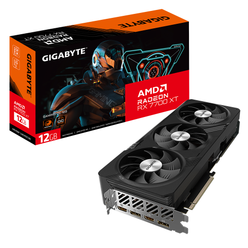 GIGABYTE AMD Radeon RX 7700 XT GAMING OC 12GB GDDR6 - Graphics Card - Image 2