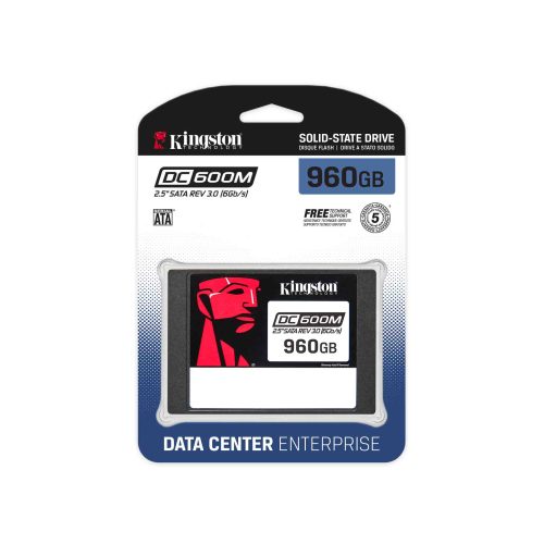 Kingston DC600M 960GB 2.5” SATA Enterprise SSD - Image 2