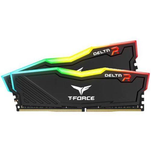 TEAMGROUP T-Force Delta RGB (2x8GB) Kit 3600MHz DDR4 PC Memory – Black - Image 3