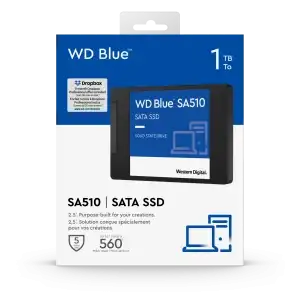 WD Blue SA510 SATA SSD 2.5”7mm Cased