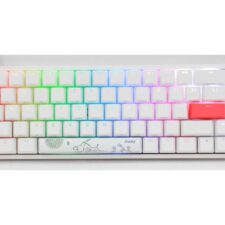 Ducky One 2- SF  Blue switch/  White keycaps/ White case/ RGB LED