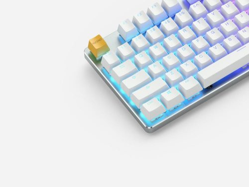 Glorious Gaming Keyboard GMMK - Full Size (Pre built)- White Ice - Image 3