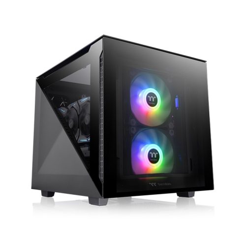 THERMALTAKE Divider 200 TG Micro-Black - Image 2