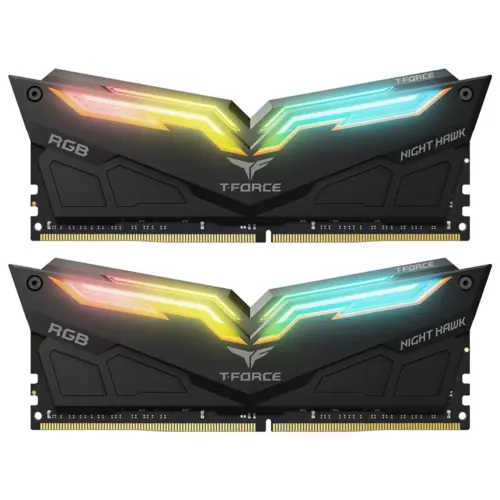 TEAMGROUP T-Force Night Hawk RGB 4000MHz 16GB Kit (2x8GB) Black