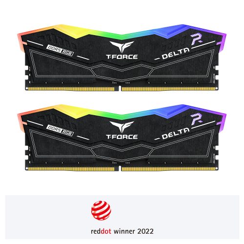 T-FORCE DELTA RGB DDR5 32GB (2X16GB) 5600Mhz DESKTOP MEMORY BLACK - Image 6