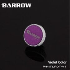 Multicolor Aluminum alloy sand blasting Edition Finish Stop Plug Fitting