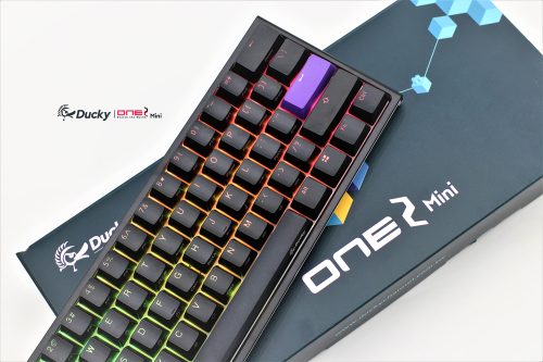 Ducky One 2 Mini RGB (Cherry Red MX) Black Keyboard - Image 4