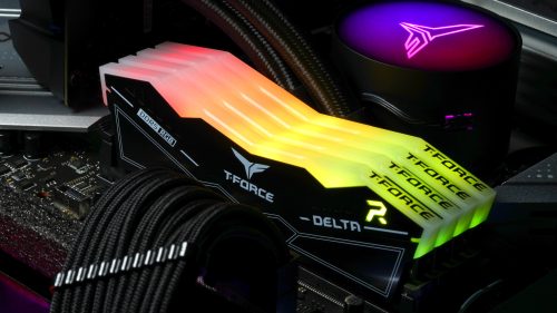 T-FORCE DELTA RGB DDR5 32GB (2X16GB) 5600Mhz DESKTOP MEMORY BLACK