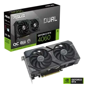 ASUS Dual GeForce RTX 4060 OC Edition 8GB GDDR6 - Graphics Card