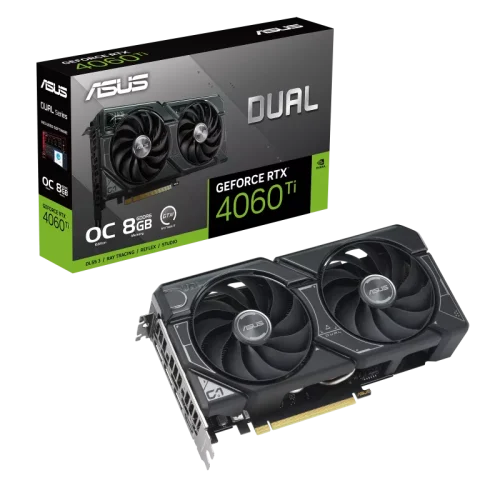 ASUS Dual GeForce RTX 4060 Ti OC Edition 8GB GDDR6 - Graphics Card