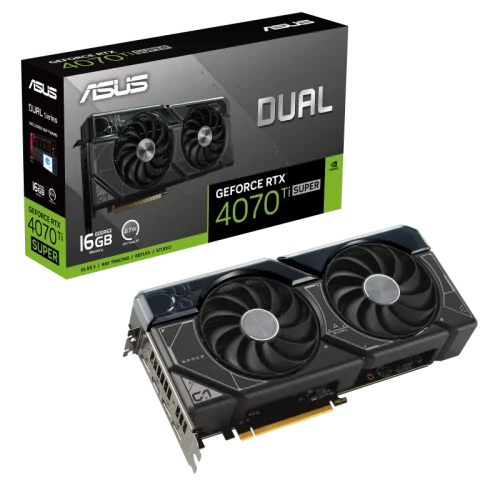 ASUS Dual GeForce RTX™ 4070 Ti SUPER 16GB GDDR6X