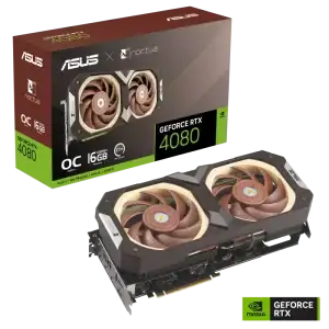 ASUS GeForce RTX™ 4080 16GB GDDR6X Noctua OC Edition