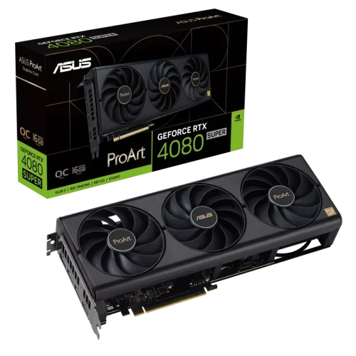 ASUS ProArt GeForce RTX™ 4080 SUPER 16GB GDDR6X OC Edition