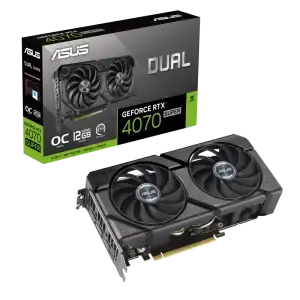 ASUS Dual GeForce RTX™ 4070 SUPER EVO OC Edition 12GB GDDR6X