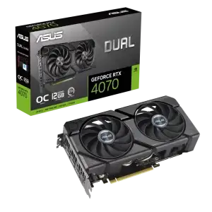 ASUS Dual GeForce RTX™ 4070 EVO OC Edition 12GB GDDR6X