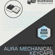 GLORIOUS AURA KEYCAPS