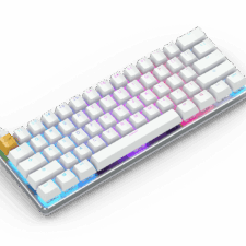Glorious Gaming Keyboard GMMK-Compact(Pre-built) White Ice