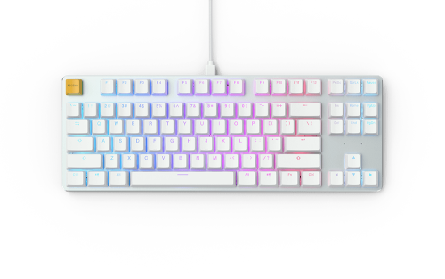 Glorious Gaming Keyboard GMMK - TKL  (Pre built)- White