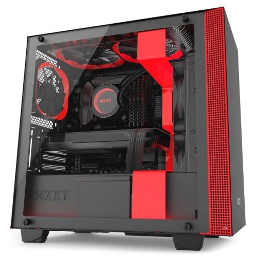 NZXT H400I MATTE BLACK /RED