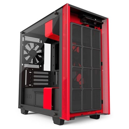 NZXT H400I MATTE BLACK /RED - Image 2