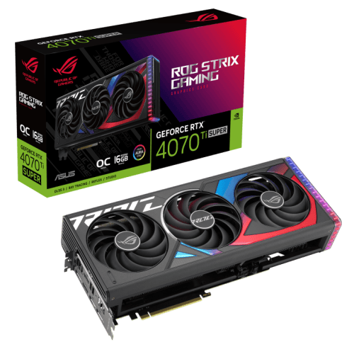 ASUS ROG Strix GeForce RTX™ 4070 Ti SUPER 16GB GDDR6X OC Edition