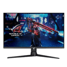 ASUS ROG STRIX (XG32UQ) 32 Flat Gaming Monitor Fast IPS 4K UHD 160Hz 1ms(GTG), DisplayHDRâ„¢ 600, DCI-P3 96% & sRGB 130%, 10Bit, G-Sync Compatible w HDMI 2.1 & Ergonomic Stand
