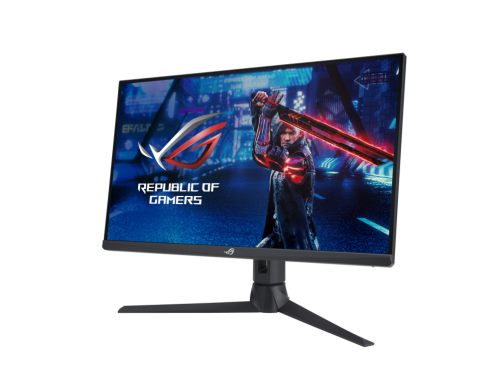 ASUS ROG STRIX (XG27AQMR) 27 Flat Gaming Monitor Fast IPS 2K (2560 x 1440) 300Hz 1ms(GTG), HDR10, DCI-P3 97% & sRGB 120%, 10Bit, G-Sync Compatible w Ergonomic Stand - Image 3