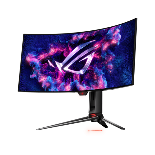 ASUS ROG Swift OLED PG34WCDM 34" OLED Ultrawide 800R Curved 4K 240Hz 0.03ms HDR 400 G-Sync Compatible Custom Heatsink w/ KVM, USB-C, HDMI 2.1 - Image 4