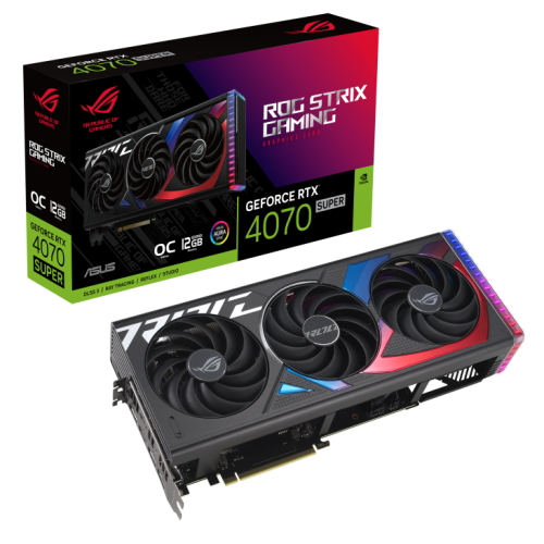 ASUS ROG Strix GeForce RTX™ 4070 SUPER 12GB GDDR6X OC Edition