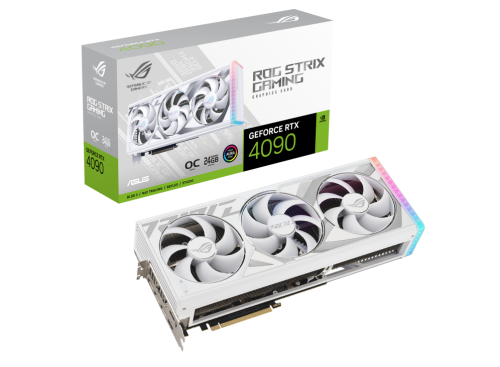 ASUS ROG Strix GeForce RTX™ 4090 24GB GDDR6X White OC Edition