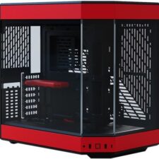 HYTE Y60  Red Tempered Glass ATX Mid Tower Computer