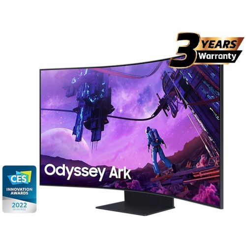 Samsung Odyssey ARK Smart 55 4K UHD Curved Quantum Matrix Mini-Led, 165Hz 1ms(GTG), HDR 2000, 95% DCI Coverage PRO Colors, FreeSync Premium Pro, w Dolby Atmos Speakers & HAS Stand - Image 5