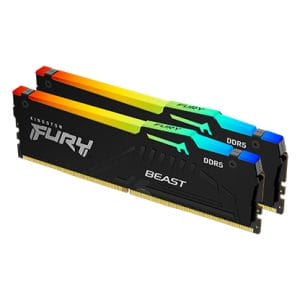 Kingston Fury Beast DDR5 RGB 32GB (2x16GB) 6000MT/s DDR5 CL40