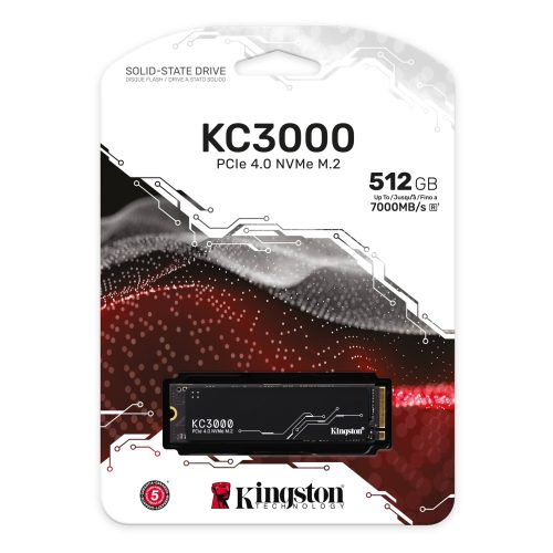 Kingston KC3000 512GB PCIe 4.0 NVMe M.2 SSD - Image 4