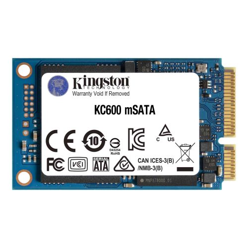 Kingston KC600 512GB 2.5 and mSATA SSD - Image 2