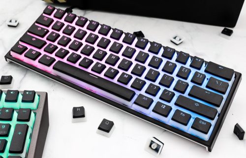 Ducky Seamless Legend Pudding KEYCAPS Set 108 keys PBT Double-shot/Seamless Font/Shine Through - Image 2