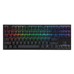 Ducky One 2 RGB TKL LED Double Shot PBT  Mechanical Keyboard - Cherry MX Red