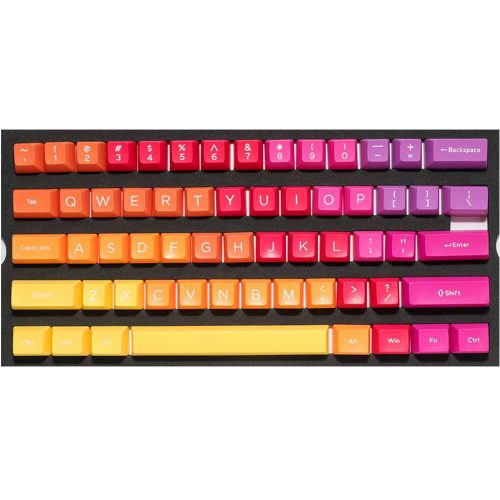 Ducky ABS Double shot SA 108-Keys Keycap Set Afterglow - Image 7