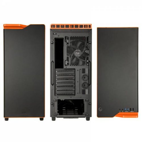 NZXT H440 MID TOWER CASE (BLACK/ORANGE) - Image 2