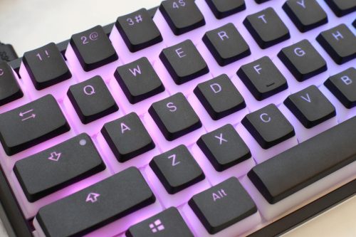 Ducky Seamless Legend Pudding KEYCAPS Set 108 keys PBT Double-shot/Seamless Font/Shine Through - Image 3