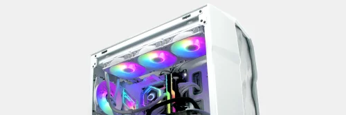 COOLER MASTER MASTERLIQUID 360 ATMOS WHITE AIO LIQUID COOLER - Image 2