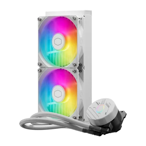 COOLER MASTER MASTERLIQUID 240L CORE ARGB-WHITE - Image 2