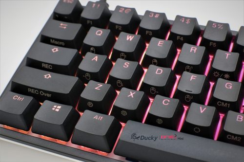 Ducky One 2 Mini RGB (Cherry Red MX) Black Keyboard - Image 3